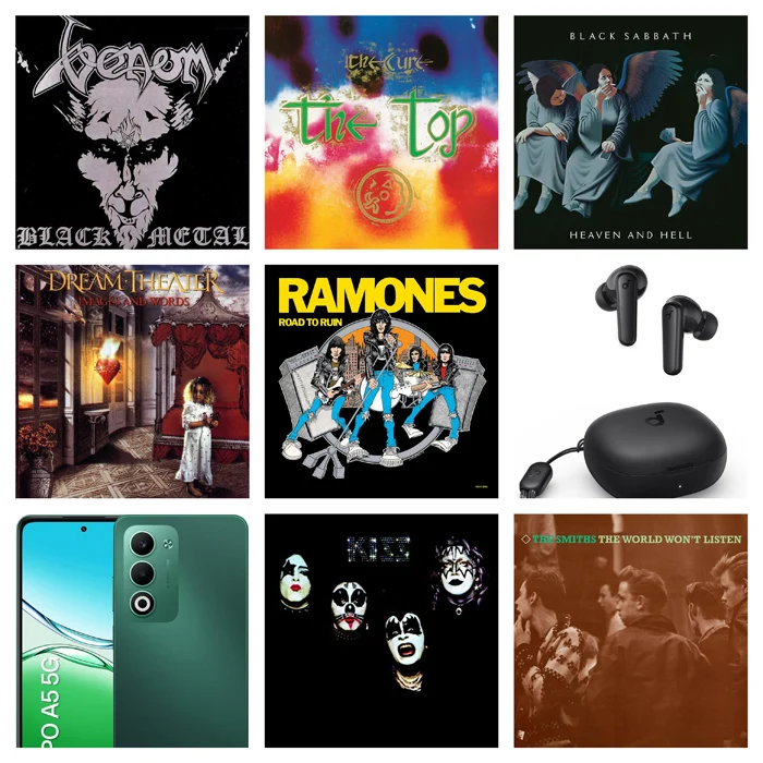 Até 62% de desconto em ofertas de vinis, CDs, smartphones, acessórios e outros na Amazon