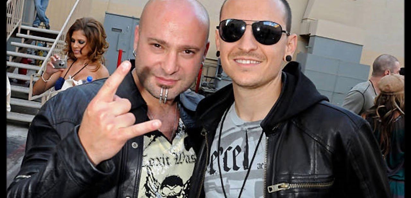 Chester Bennington era da pá virada e só acalmou quando se tornou pai, segundo David Draiman