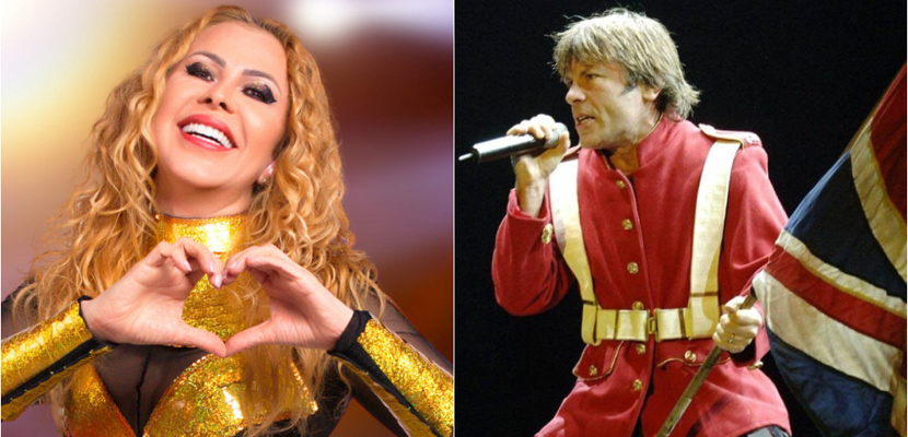 Joelma encerra show na Maratona Cultural ao som de The Trooper, do Iron Maiden