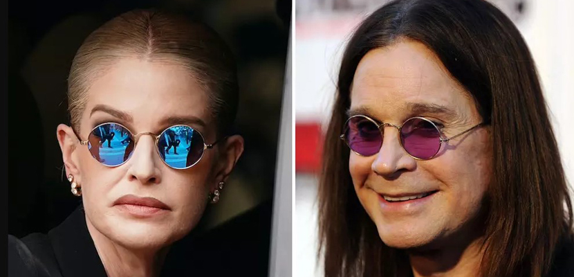 Kelly Osbourne deposita buquê de flores onde Ozzy foi enterrado em Buckinghamshire