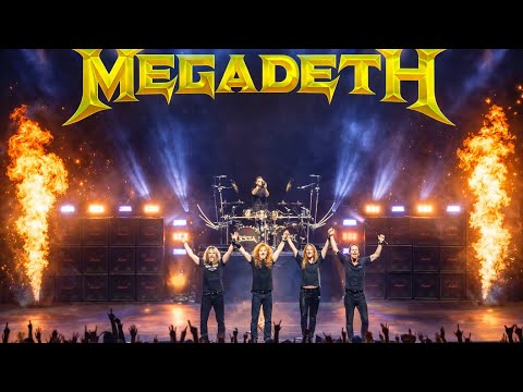 Megadeth encerra tour pelo Canadá, que contou com Exodus e Anthrax
