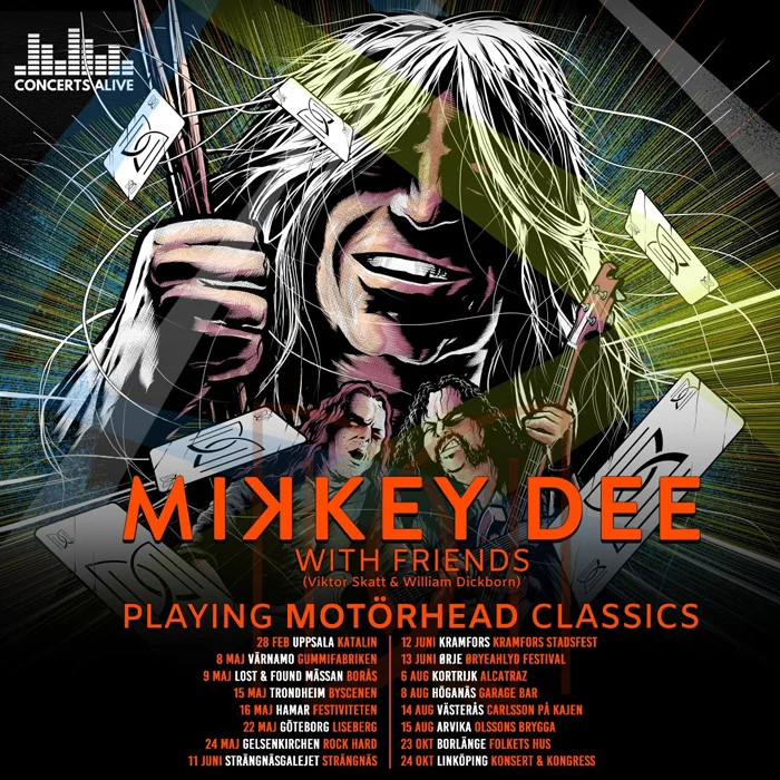 Mikkey Dee anuncia shows tocando músicas do Motörhead