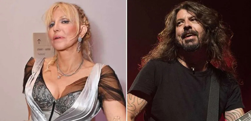 Courtney Love manda Dave Grohl virar homem e falar que não há mais brigas entre eles