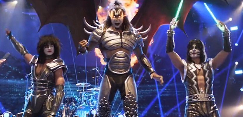 Show com avatar do KISS estreará em 2028 e incluirá músicas inéditas
