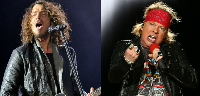 Chris Cornell chamou Axl Rose de “obstáculo” que o impedia de admirar o Guns N’ Roses