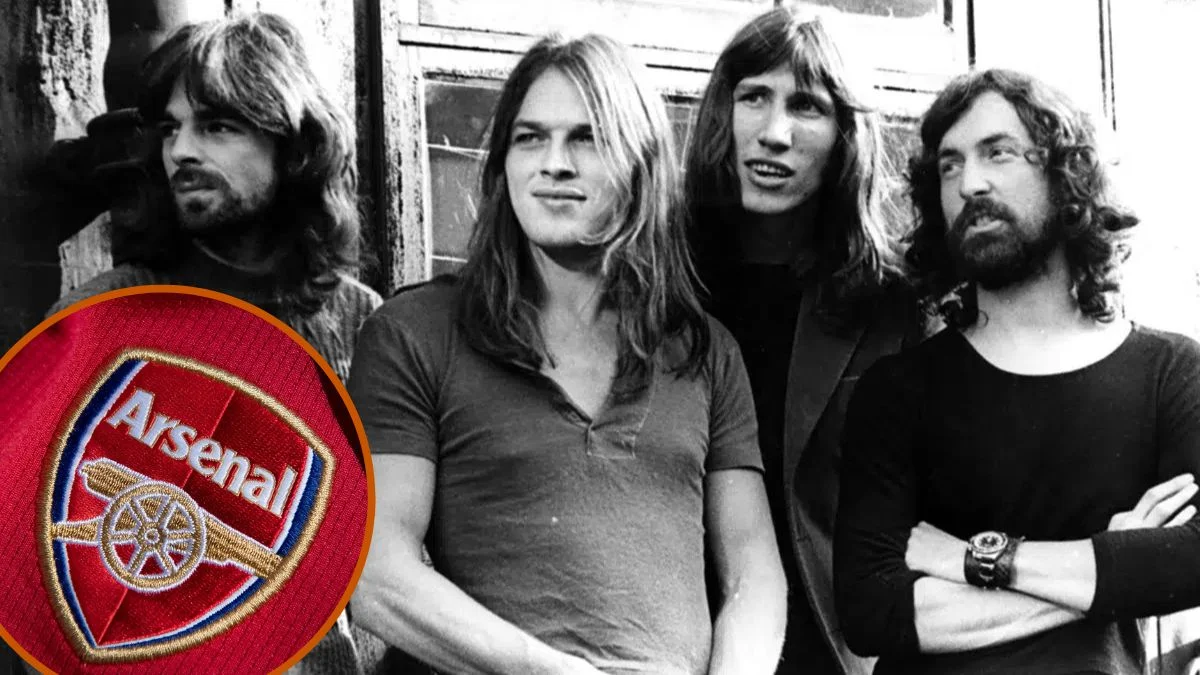Finalista da Champions League, Arsenal era o time favorito dos integrantes do Pink Floyd