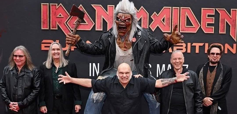 Grande família: Blaze Bayley se junta ao Iron Maiden na premier de Burning Ambition