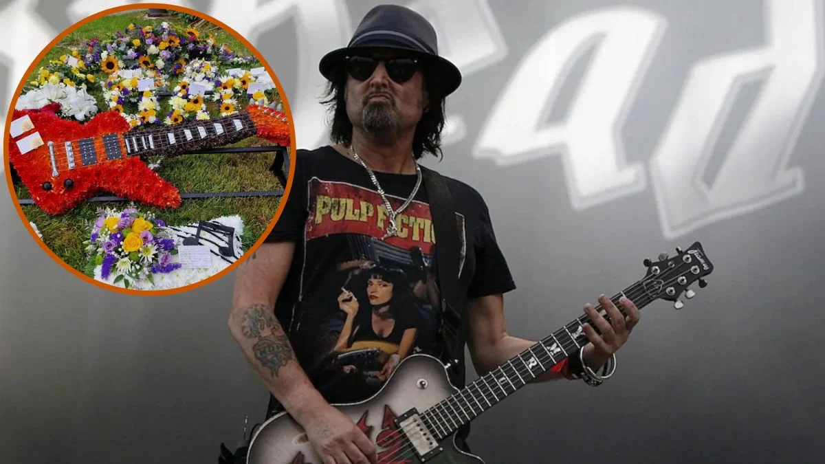 Phil Campbell, guitarrista do Motörhead, é sepultado um mês após sua morte