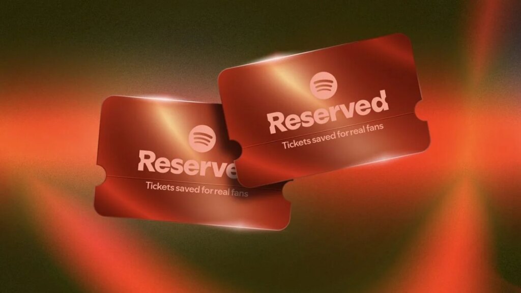Spotify lança sistema de ingressos antecipados para superfãs