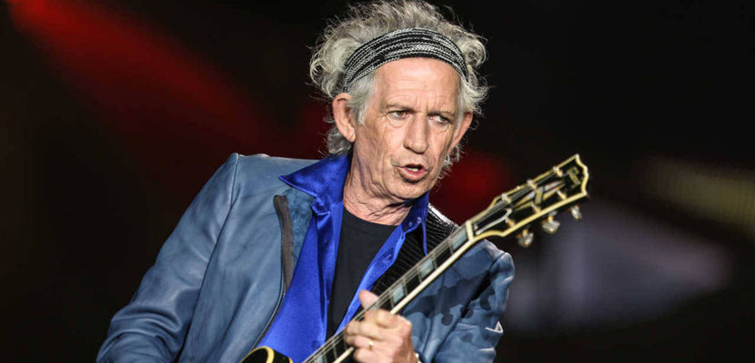 Keith Richards (The Rolling Stones) se torna bisavô pela primeira vez aos 82 anos