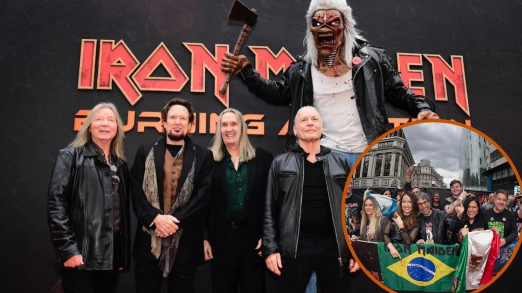 ‘Iron Maiden: ‘Burning Ambition’: Banda participa de pré-estreia em Londres
