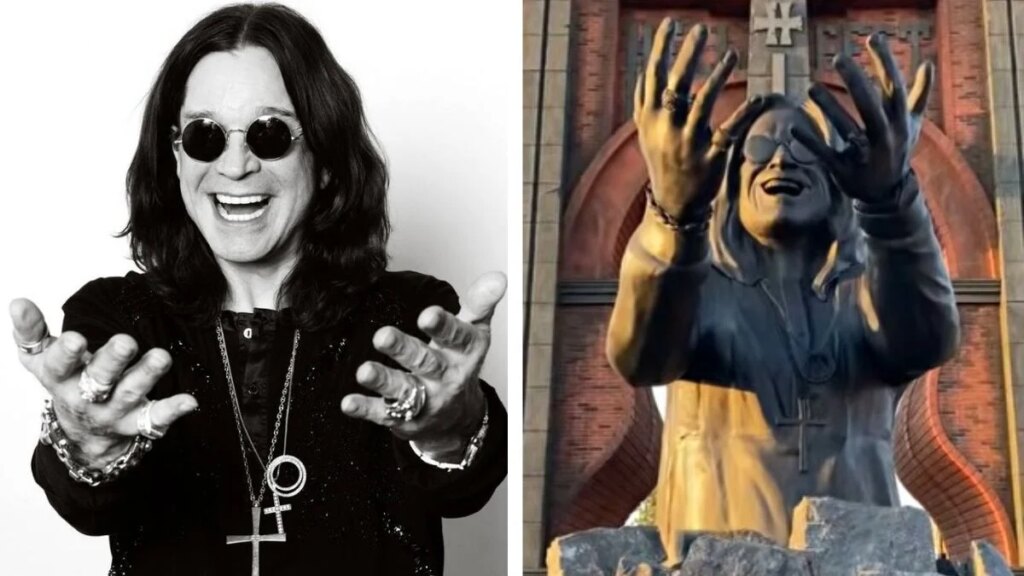 Ozzy Osbourne é homenageado com estátua de 6 metros de altura no Hellfest