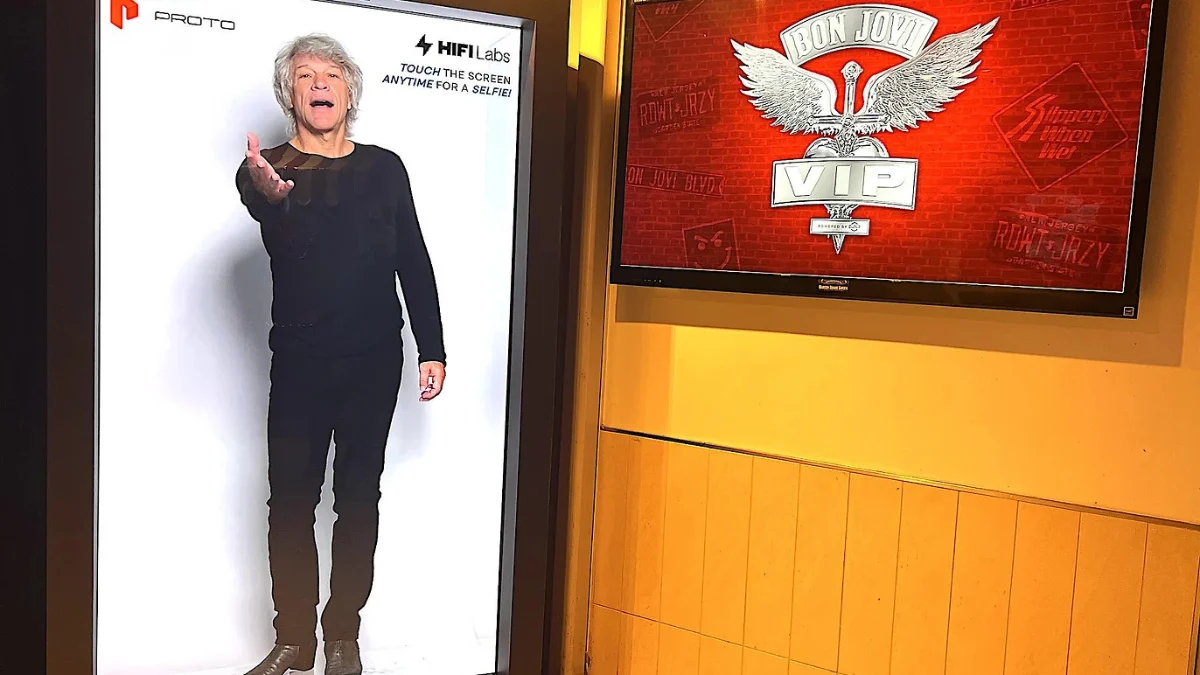 Bon Jovi: Ingresso VIP de show dá direito a foto com holograma do cantor