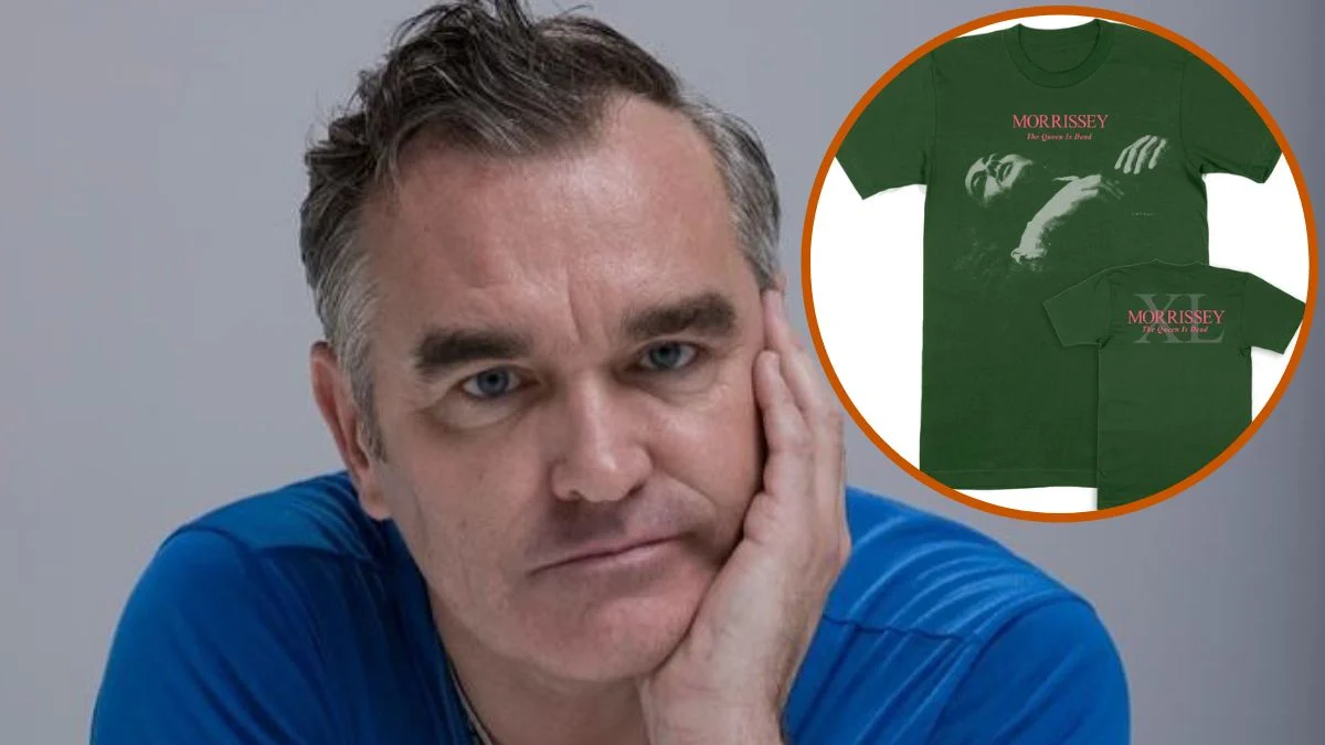 Morrissey lança camisetas dos Smiths com seu nome no lugar da banda