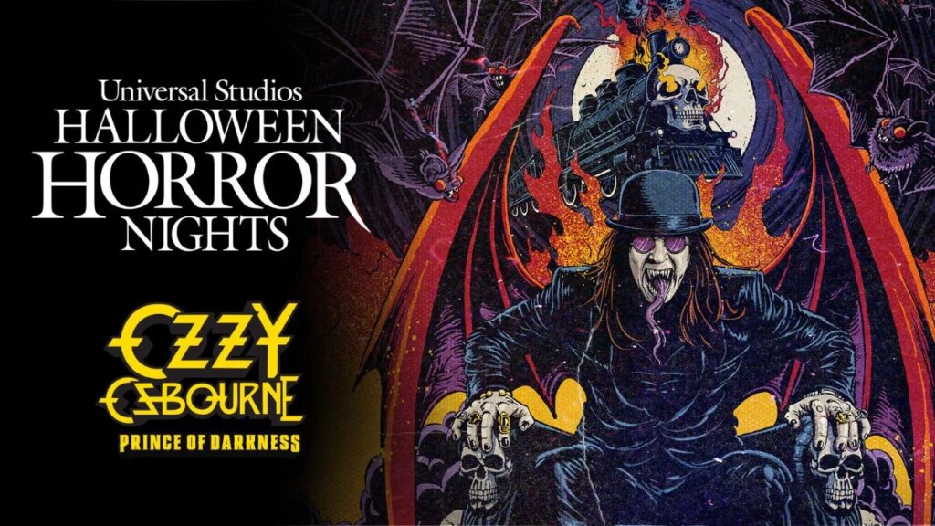 Revelada primeira prévia da casa mal-assombrada de Ozzy Osbourne em ‘Halloween Horror Nights’