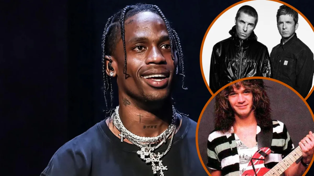 Travis Scott cita Oasis e Van Halen como inspirações para seu próximo álbum