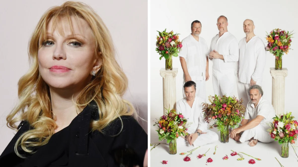 Antes de fundar o Hole, Courtney Love cantou no Faith No More
