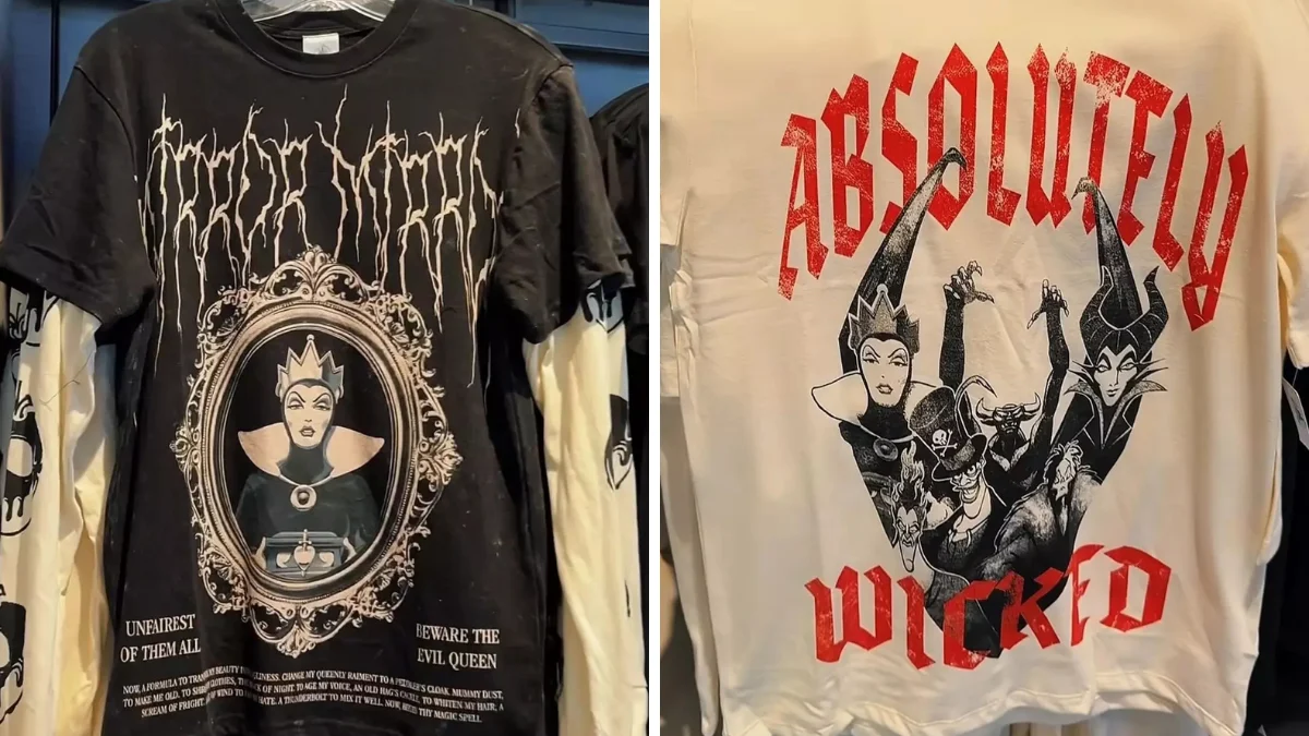 Disney lança coleção de roupas de vilões inspirada no heavy metal