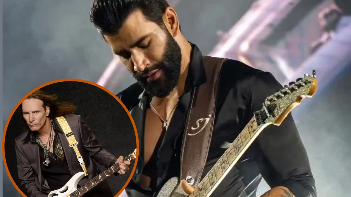 Gusttavo Lima faz cover de música de Steve Vai na guitarra: “Meu ídolo”