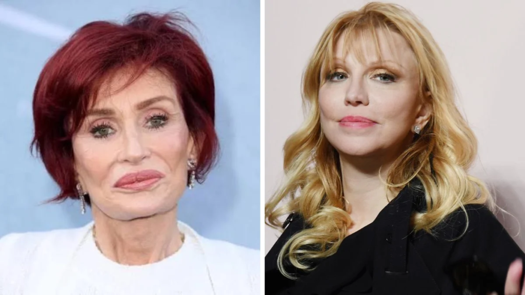 Sharon Osbourne acusa Courtney Love de drogar Kelly: “Velha vagabunda”