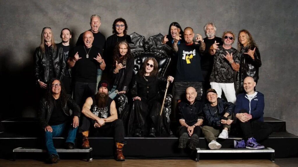 Tom Morello, Steven Tyler e Nuno Bettencourt choraram no último ensaio do Black Sabbath
