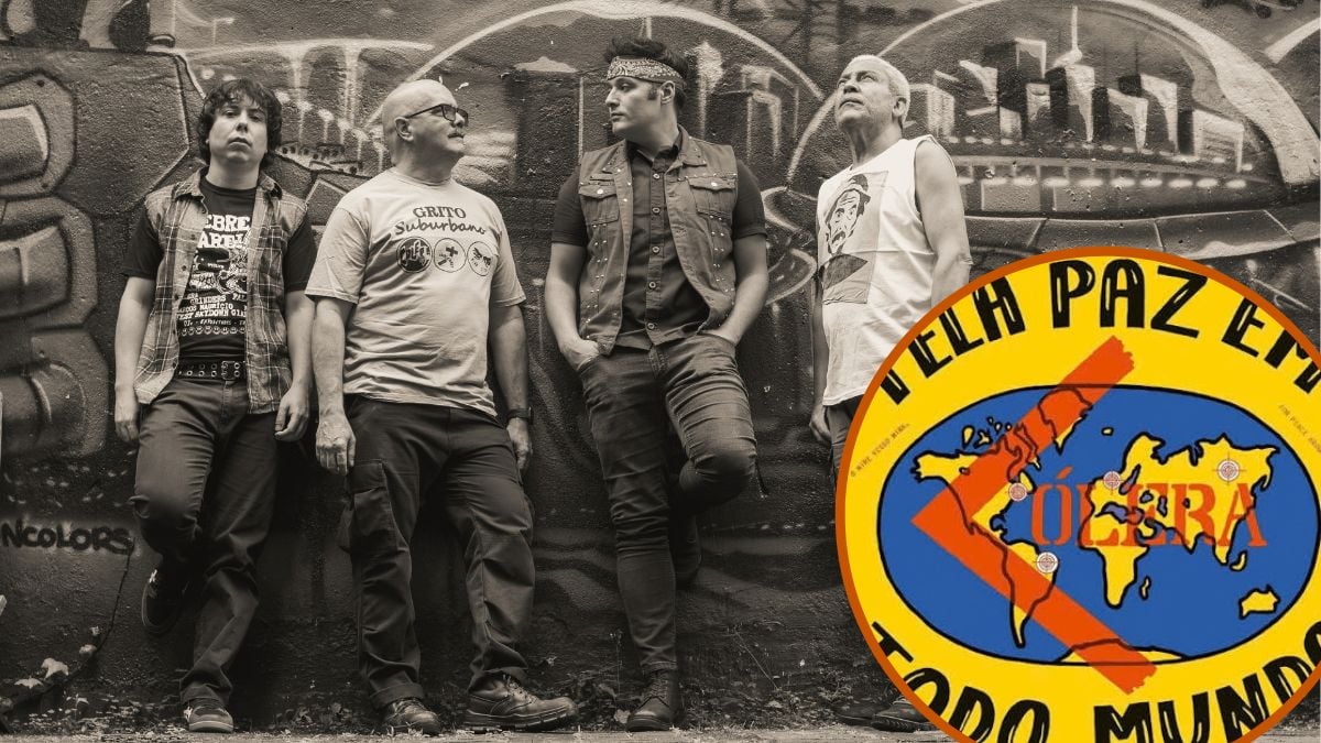 Cólera anuncia show de 40 anos do clássico ‘Pela Paz em Todo Mundo’ em SP