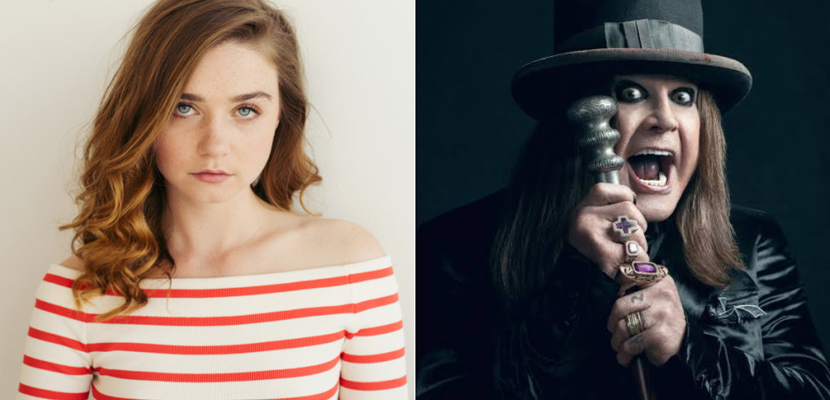 Jessica Barden, atriz da série Monstro: A História de Lizzie Borden, participou de clipe de Ozzy Osbourne
