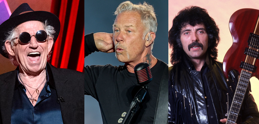 “Milhões de pessoas adoram Metallica e Black Sabbath; eu simplesmente os acho uma grande piada”, dispara Keith Richards (Rolling Stones)