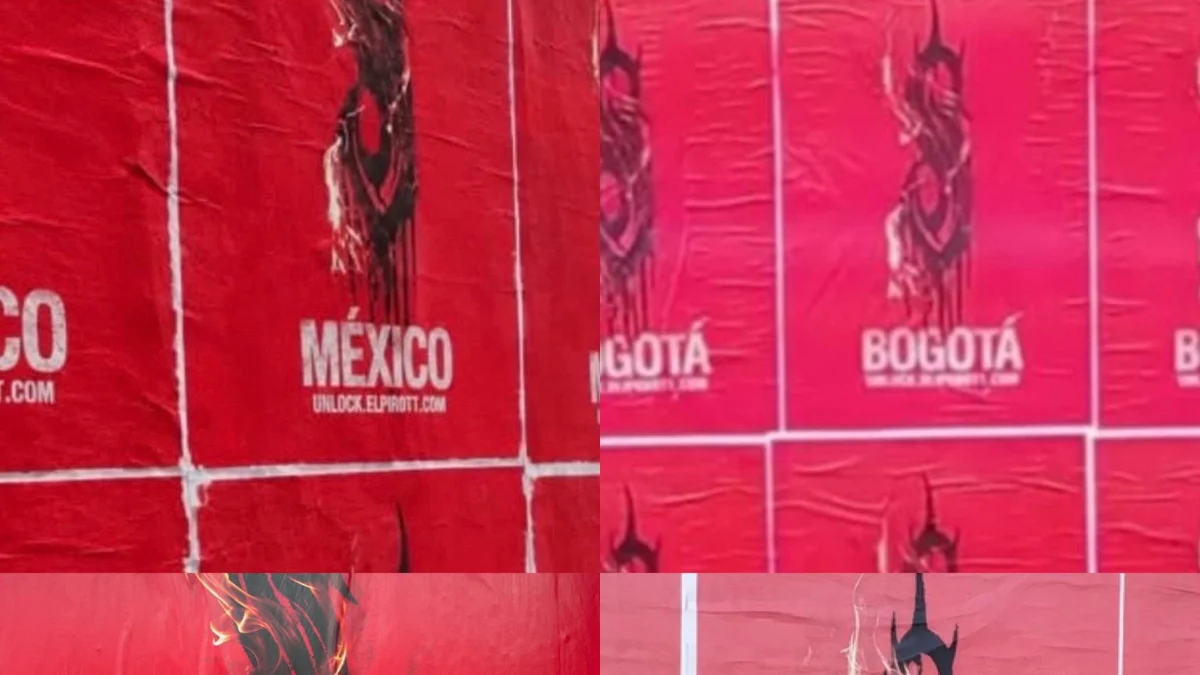Slipknot espalha pôsteres misteriosos e sugere nova turnê pelas Américas